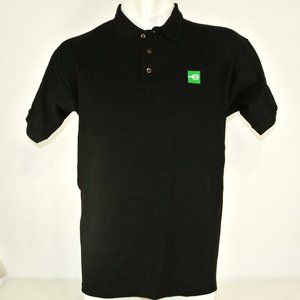 ENTERPRISE Rent-A-Car Employee Uniform Polo Shirt Black NEW Size L Large